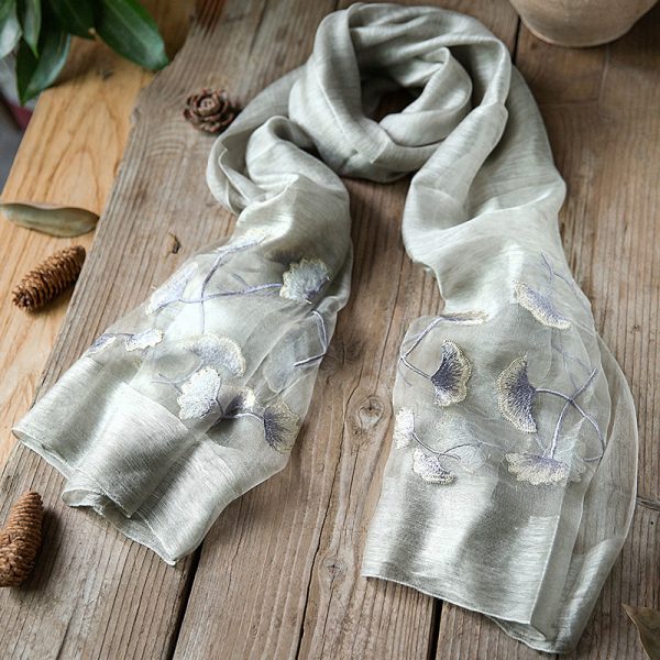 Embroidery Scarf