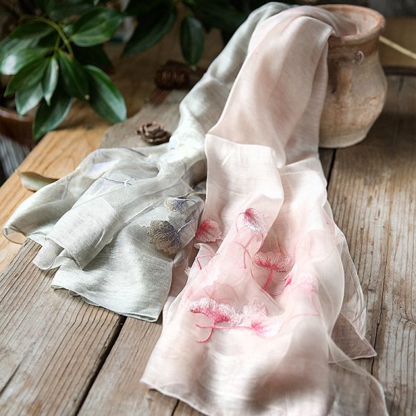 Embroidery Scarf