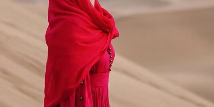 Desert-Inspired Cotton-Linen Scarf for Travel, Sun Protection & Beach