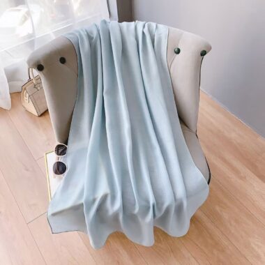 Desert-Inspired Cotton-Linen Scarf for Travel, Sun Protection & Beach