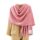Luxurious Wool and Cashmere Scarf for Women and Men – Thickened Winter Shawl